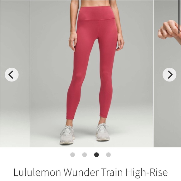 NWT wunder train tight 25" vintage rose size 2 lululemon - Picture 10 of 13